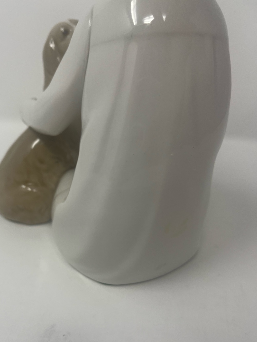 Lladro "Shhh, Quiet Puppy" Boy and Dog Porcelain Figurine 7.75" # 4522- No Box - Picture 5 of 7